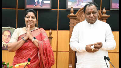 Hitesh Barot elected Ahmedabad mayor