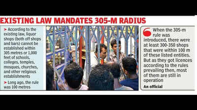 CM: No licence for liquor shop in 1 km of school, college, temple