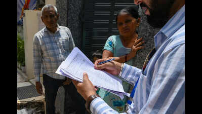 A week before deadline, 56% of Census house listing work done in Gurgaon