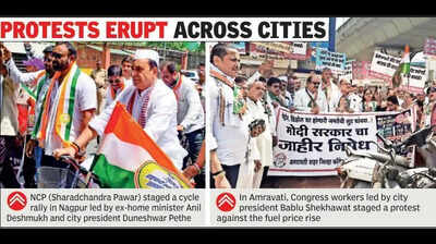 Oppn Spews Fire On Govt Over Fuel Price Rise