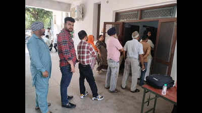 Civic elections turnout drops 10% in Ludhiana district amid heatwave.
