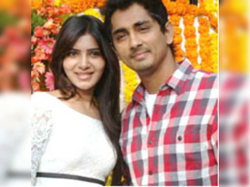 Siddharth, Samantha in a bilingual | Tamil Movie News - Times of India