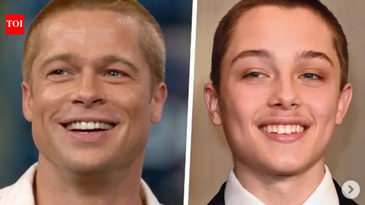 Knox Jolie-Pitt rocks mum Angelina Jolie's iconic 90s look amid comparisons to dad Brad Pitt - PICS