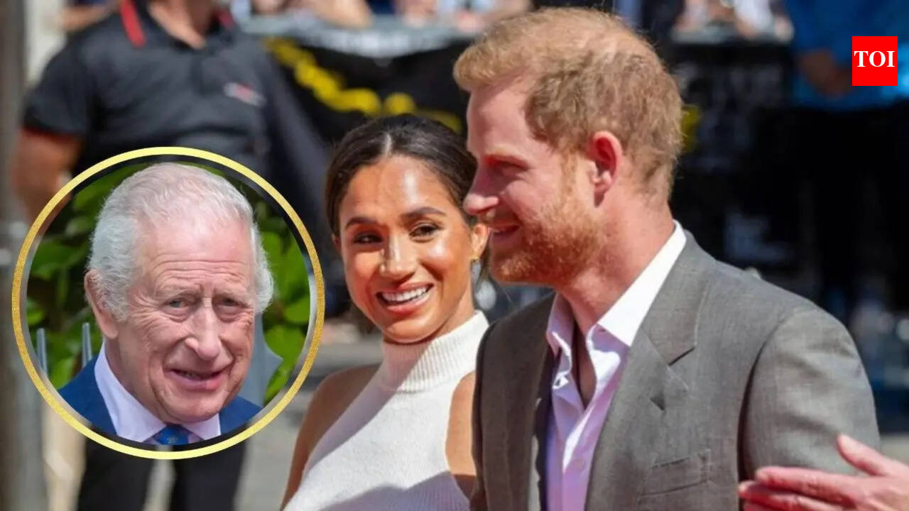 King Charles Iii: Prince Harry and Meghan Markle Accused of 'Hijacking' King  Charles III's Northern Ireland Visit With Wedding Anniversary Photos | -  The Times of India