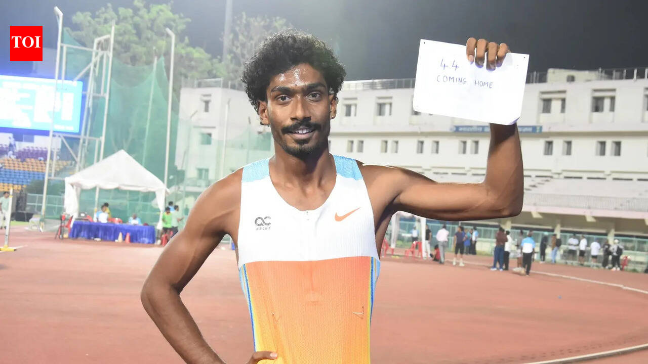 Vishal TK creates history, becomes first Indian man to run sub-45 in 400m