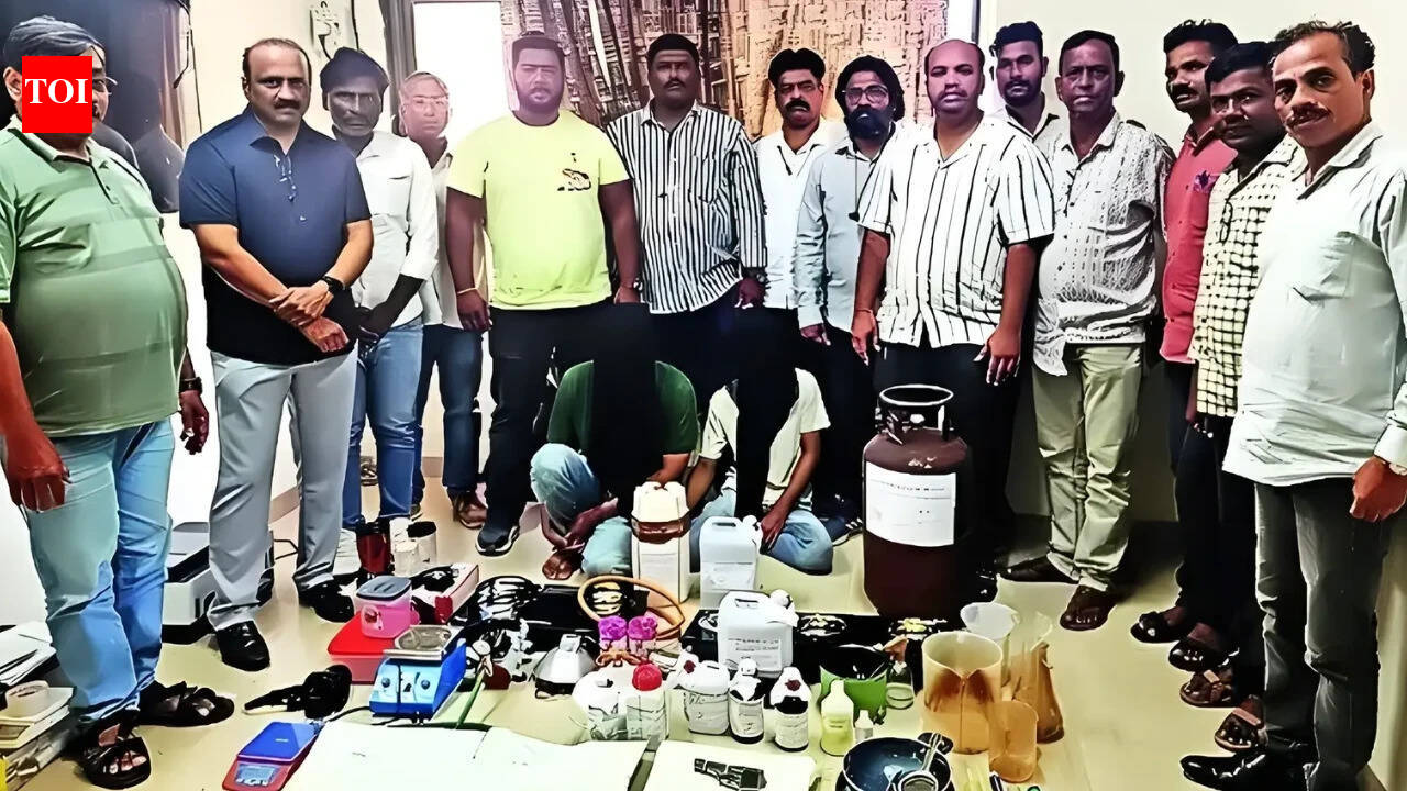 Secret drug lab busted in South Bombay flat; pills, gun, bullets seized, Bangladeshi woman among 3 held