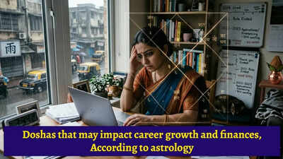 Doshas that may impact career growth and finances, According to astrology