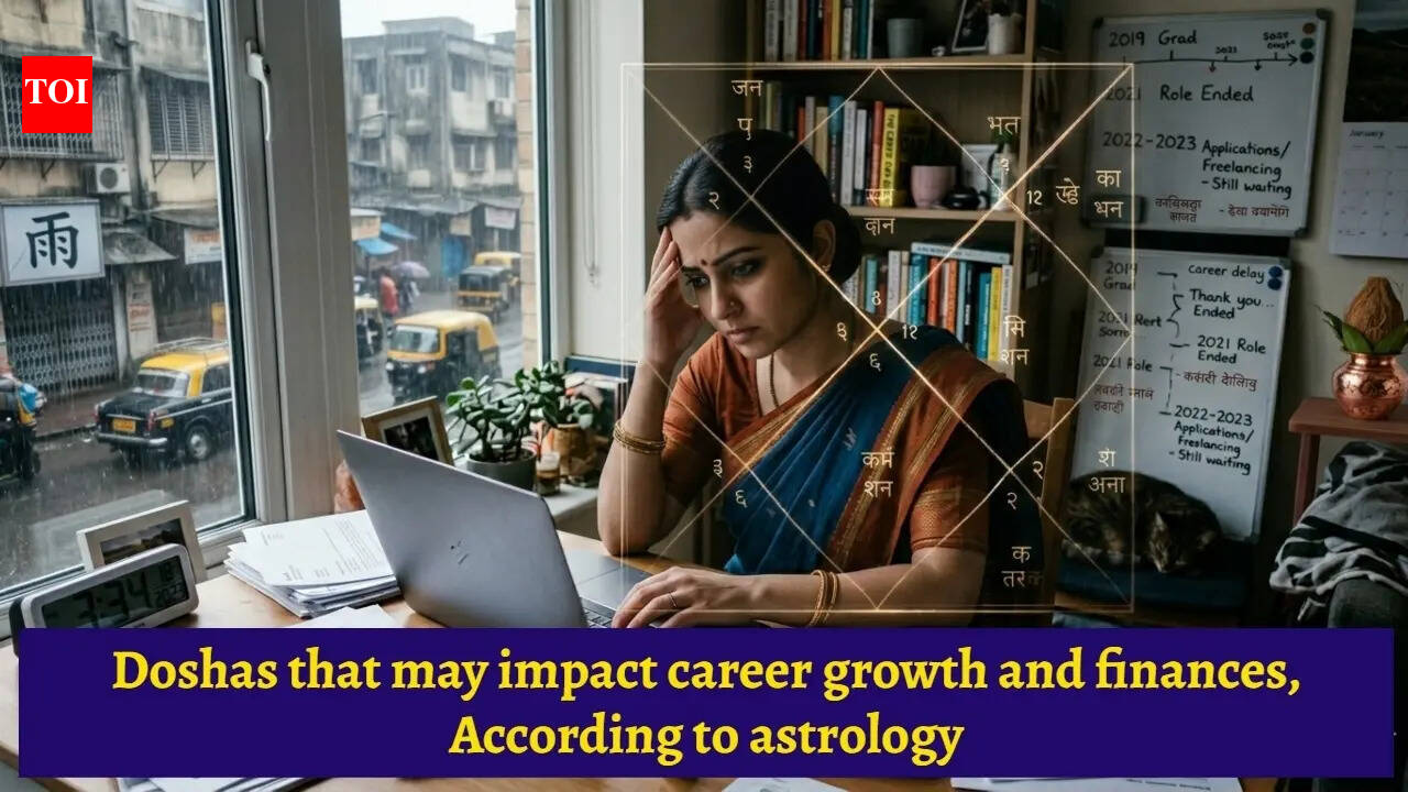 Doshas that may impact career growth and finances, According to astrology