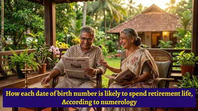 How each date of birth number is likely to spend retirement life, According to numerology