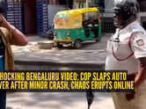 Shocking Bengaluru video: Cop slaps auto driver after minor crash, chaos erupts online