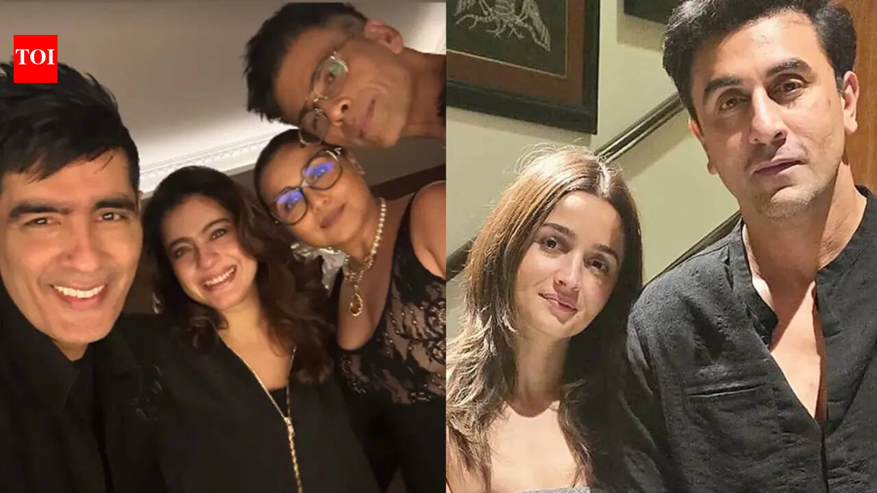 Karan Johar's 54th birthday bash: Ranbir Kapoor-Alia Bhatt, Kareena Kapoor, Kajol and Rani Mukerji party in style - PICS