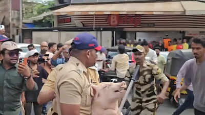 Pigs, protests and police: Mira Road tensions flare over Bakrid goats in housing society