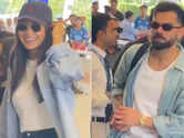 Virat and Anushka TWIN at Dharamshala airport - WATCH