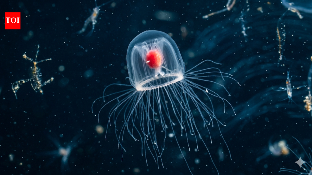 The Jellyfish that never dies because it has anti-ageing built in: Biologists explain