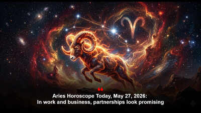 Aries Horoscope Today, May 28, 2026: In work and business, partnerships look promising