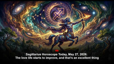 Sagittarius Horoscope Today, May 28, 2026: The love life starts to improve, and that’s an excellent thing