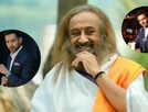 Sri Sri Ravi Shankar meets Bollywood celebs, Vikrant Massey, Sunil Grover
