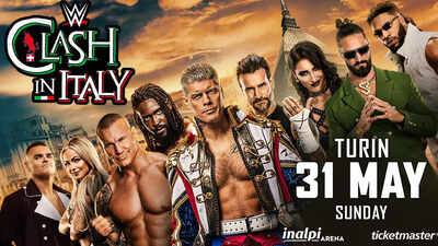 WWE Clash in Italy 2026: Full schedule, start timings, how to watch, and more