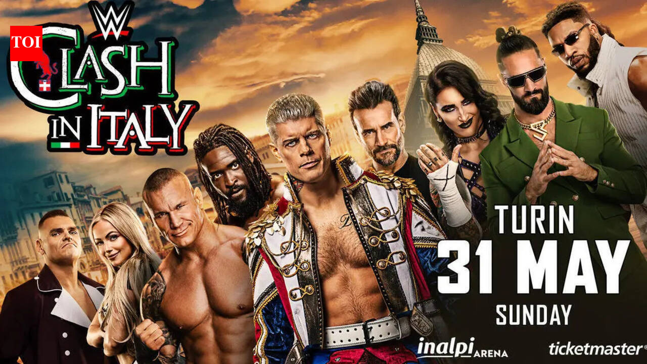 WWE Clash in Italy 2026: Full schedule, start timings, how to watch, and more