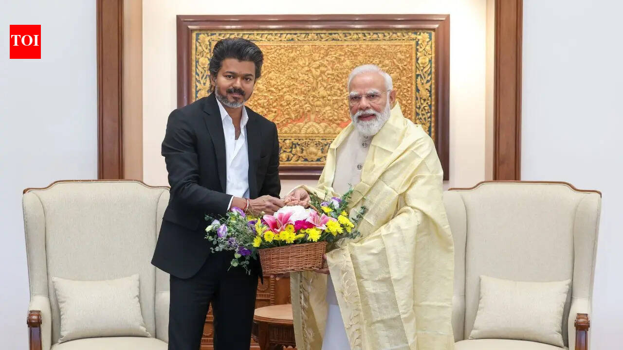 Tamil Nadu CM Vijay meets PM Modi; expected to visit Amit Shah and Nirmala Sitharaman next