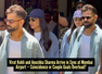 Virat Kohli and Anushka Sharma arrive in sync at Mumbai airport