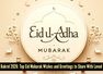 Happy Eid-ul-Adha 2026: Best Eid Mubarak Wishes, Greetings Card and Messages for friends, family, teachers, husband, wife, kids and colleagues