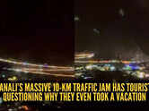 &lsquo;Vacation ya punishment?&rsquo; Massive 10-km Manali traffic jam leaves tourists furious, Internet says &lsquo;Jana bhi sabko ek hi jagah hai&rsquo;