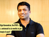 Who is Byju Raveendran, the BYJU's founder, sentenced to six months in jail for contempt of court?