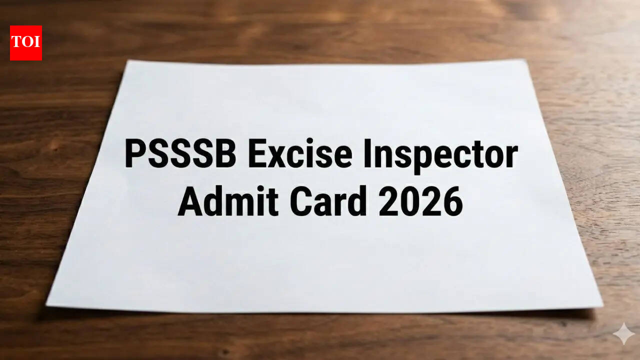 PSSSB एक्साइज इंस्पेक्टर एडमिट कार्ड 2026 sssb.punjab.gov.in पर जारी; डाउनलोड करने के चरण जांचें