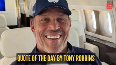 Quote of the day by Tony Robbins: “The only impossible journey is the one…”