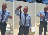 US secretary for health Robert Kennedy catches two snakes with bare hands, gets bitten: Is it an act of fearlessness or uncalled-for daring? 3 lessons for children