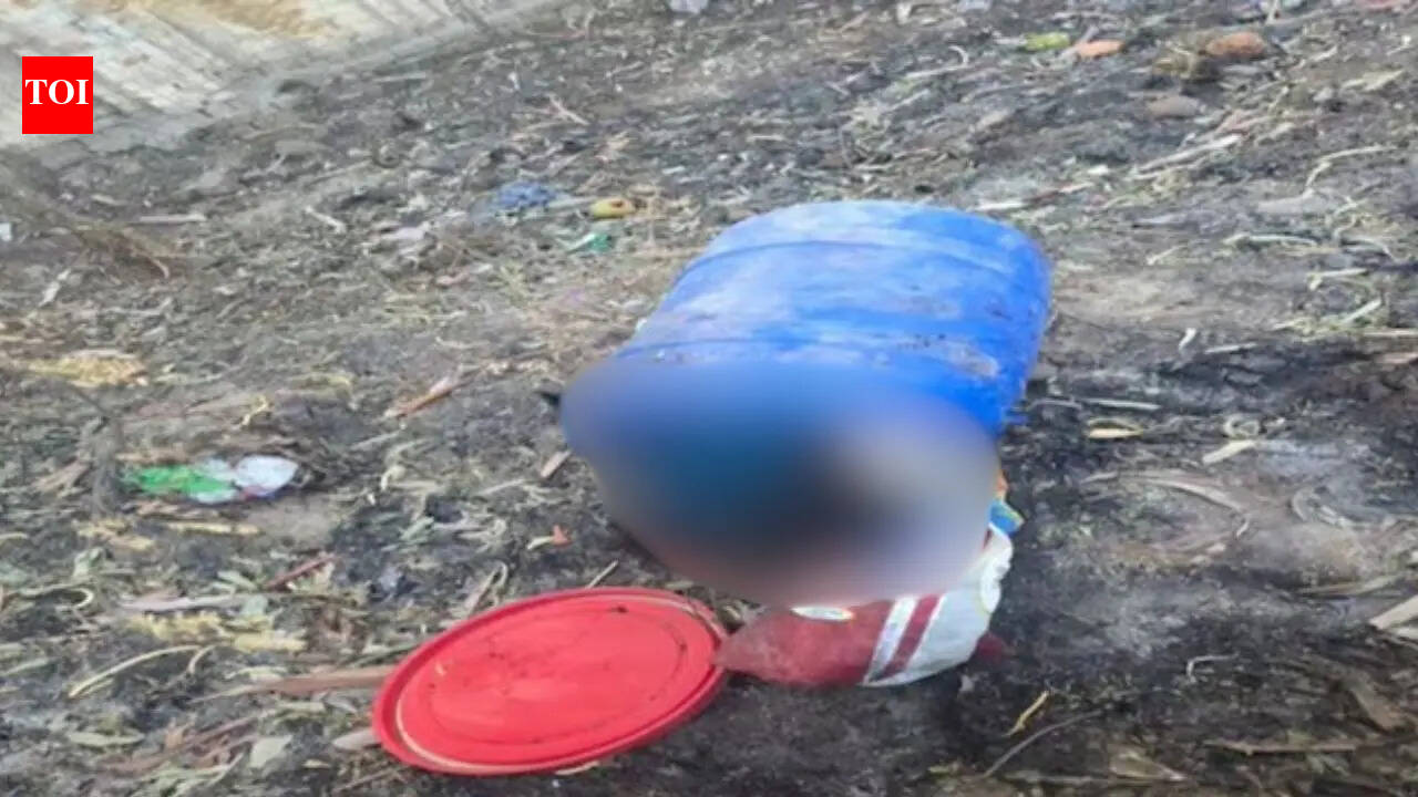 Woman’s body found stuffed inside blue drum in Punjab; tattoo helps identify victim