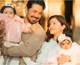 Abhinav Shukla wishes happy 'Interim Birthday' to his twin daughters Edhaa and Jeeva: says 'What an incredible journey'
