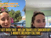 &lsquo;The UK could never&rsquo;: Welsh traveller left speechless after getting delivery in just 3 minutes in India