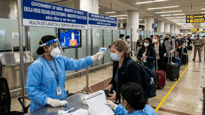 Ebola scare: Man from Congo, 3 others isolated in Ahmedabad; samples sent for testing