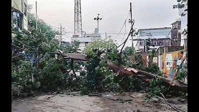 Storm hits power supply in Bhagalpur; grids under repair, water tankers deployed