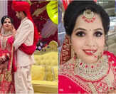 'Selfie Maine Leli Aaj' fame Dhinchak Pooja sparks wedding rumours after sharing bridal photos with a groom