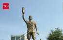 'Swaying In The Wind': Ropes Secure 70-Ft Messi Statue As Removal Plans Begin In Kolkata