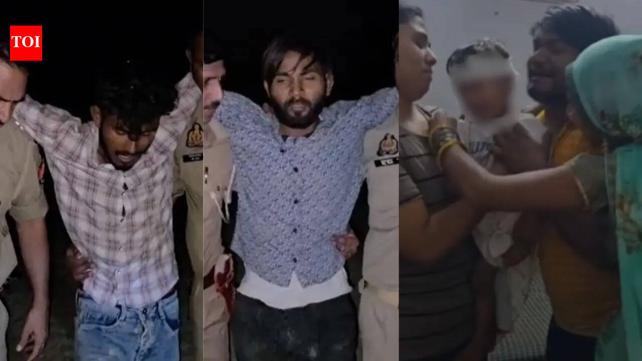 UP child trafficking: Toddler abducted from temple complex; two held after encounter