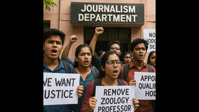 Protest at CCSU journalism dept after zoology prof appointed in-charge