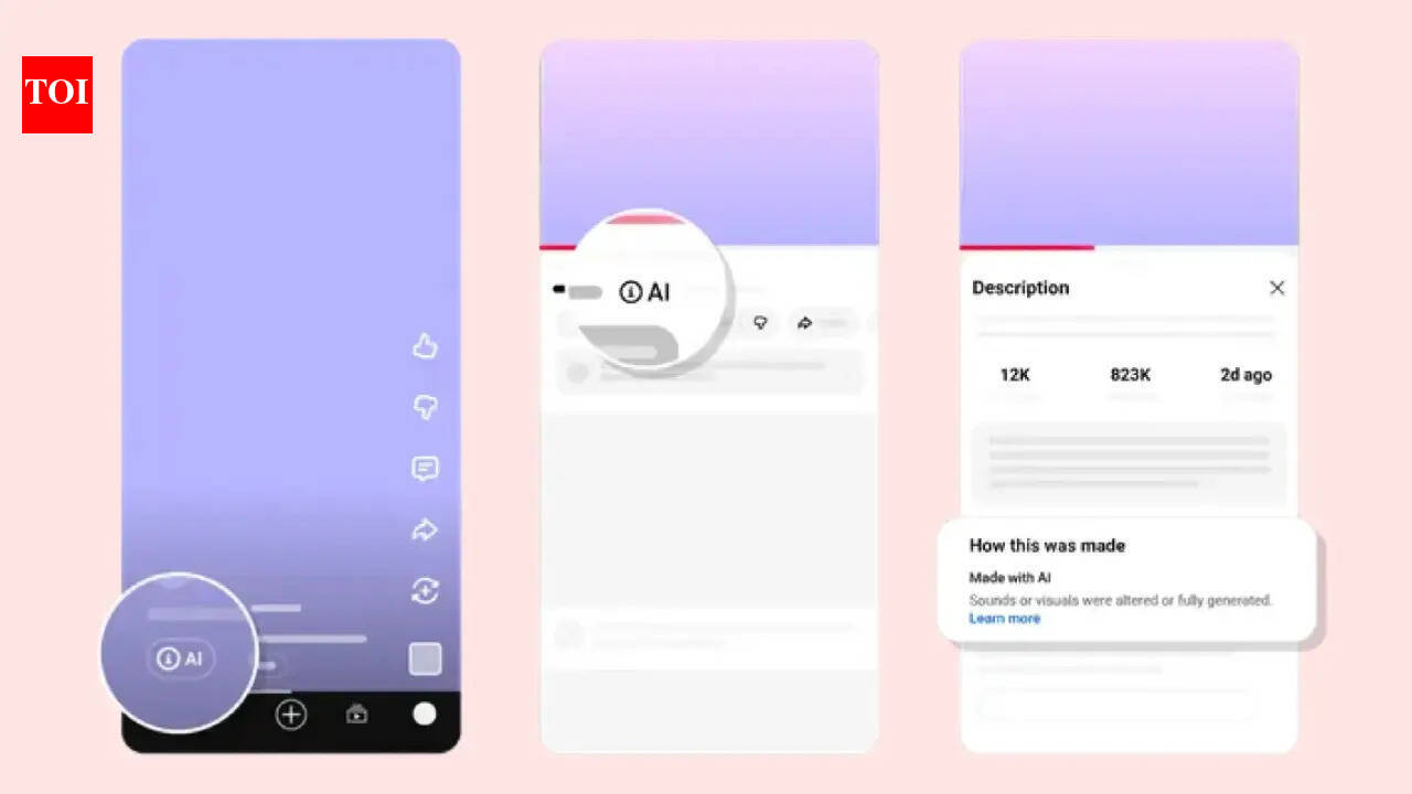YouTube rolls out ‘more visible’ AI labels: What to look for on videos and Shorts and its meaning for users