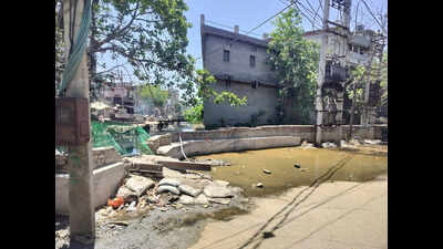 Sewage’s dark tide hits Ludhiana’s Dhoka Mohalla in suffocating heatwave