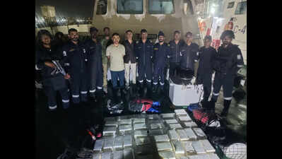 Cocaine worth ₹1,150cr seized from cargo vessel near Mundra port