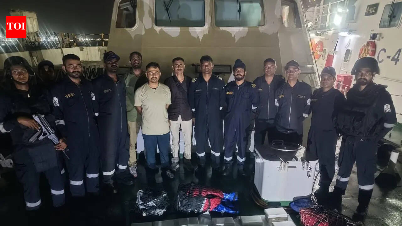 Cocaine worth ₹1,150cr seized from cargo vessel near Mundra port