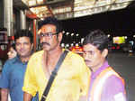Ajay, Kajal spotted at airport
