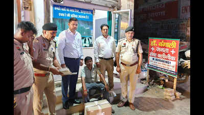 Quack held after raid on illegal clinic in Gurgaon’s New Palam Vihar