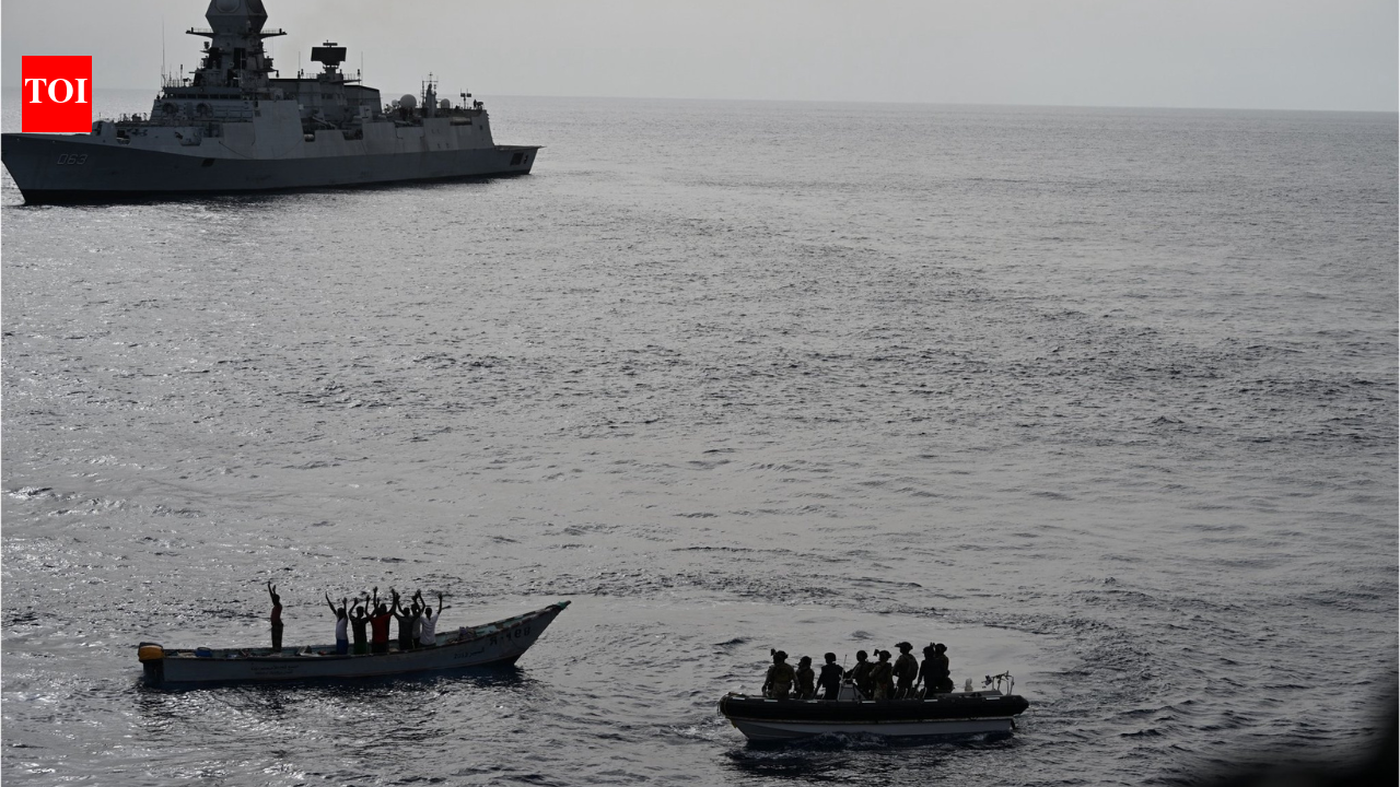 Navy thwarts suspected piracy attack on merchant vessel in western Indian Ocean
