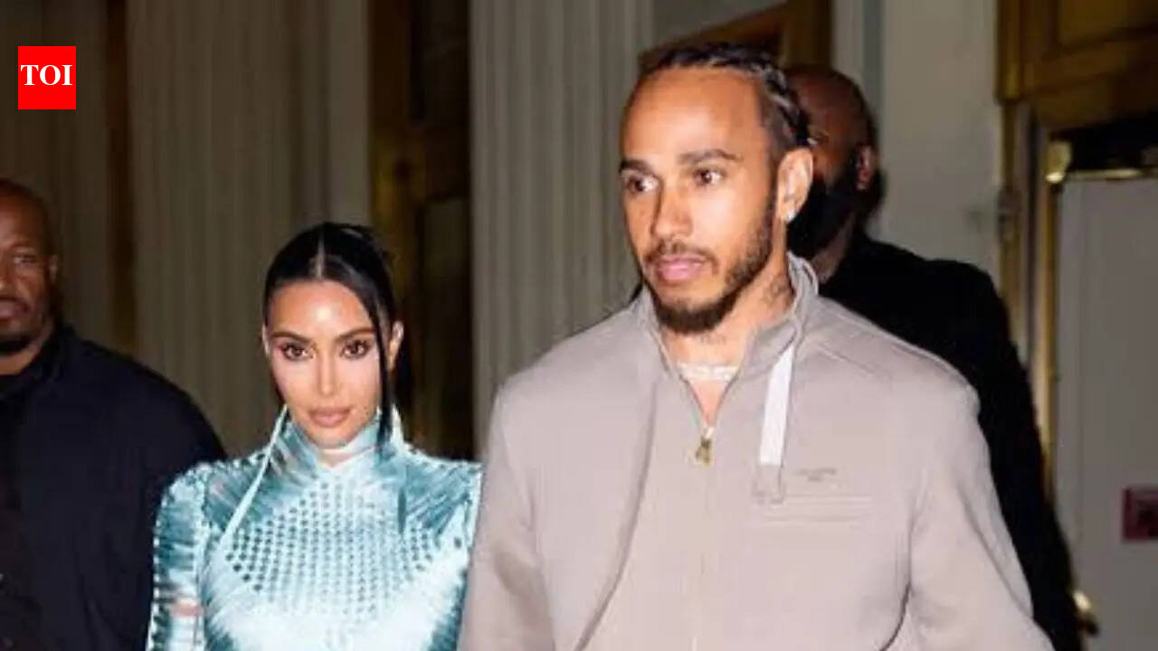 Lewis Hamilton seen bonding with Kim Kardashian’s children as relationship rumors reach completely new serious level