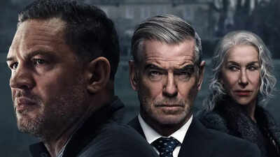 Tom Hardy accused of keeping 'MobLand' co-stars Pierce Brosnan and Helen Mirren waiting for hours; refusing to leave trailer