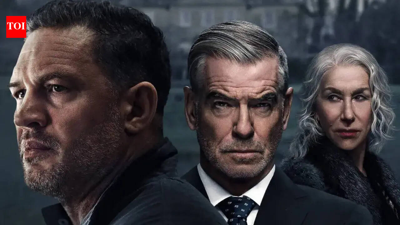 Tom Hardy accused of keeping 'MobLand' co-stars Pierce Brosnan and Helen Mirren waiting for hours; refusing to leave trailer